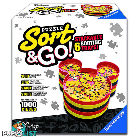 Ravensburger Disney's Mickey's Sort & Go Puzzle Sorter - Ravensburger - Tabletop Accessory GTIN/EAN/UPC: 4005556179756