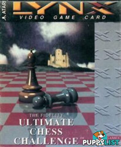 The Fidelity Ultimate Chess Challenge (Atari Lynx) - Telegames - Retro Lynx Software GTIN/EAN/UPC: 5021210101429