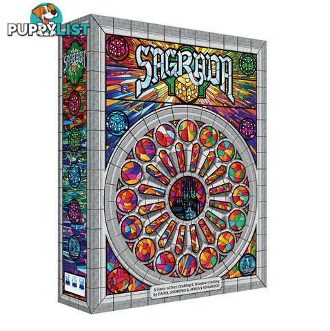 Sagrada Dice Game - Floodgate Games - Tabletop Dice Game GTIN/EAN/UPC: 728028379730