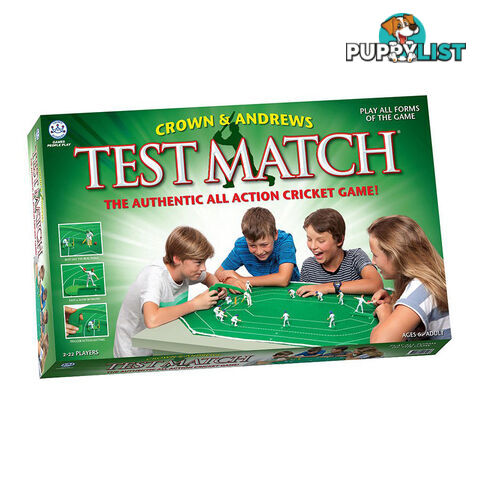 Test Match Cricket Board Game - Crown & Andrews - Tabletop Board Game GTIN/EAN/UPC: 9352214000521