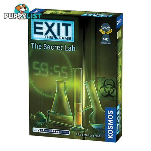 Exit The Game: The Secret Lab Puzzle Game - Thames & Kosmos - Tabletop Puzzle Game GTIN/EAN/UPC: 814743012660