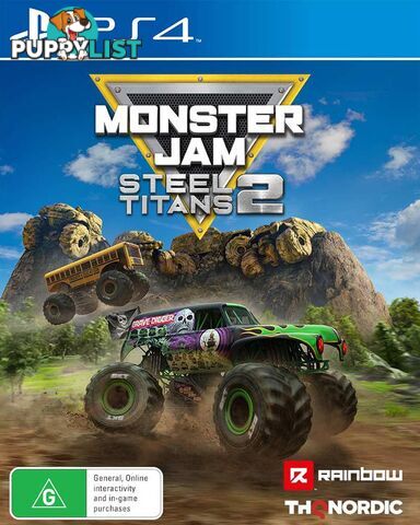 Monster Jam Steel Titans 2 (PS4) - THQ Nordic - PS4 Software GTIN/EAN/UPC: 9120080076380