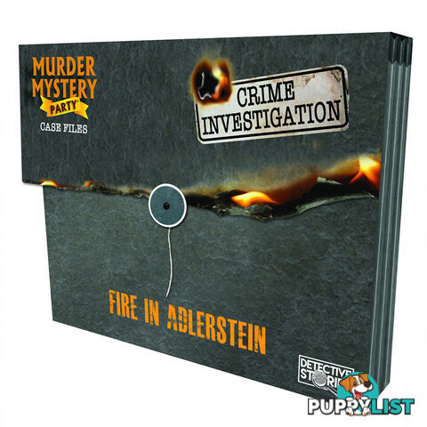 Murder Mystery Case Files Unsolved Crimes: Fire in Adlerstein Board Game - U. Games Australia - Tabletop Board Game GTIN/EAN/UPC: 023332332816