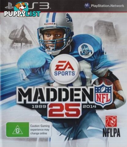 Madden NFL 25 [Pre-Owned] (PS3) - EA Sports - Retro P/O PS3 Software GTIN/EAN/UPC: 5030930111151