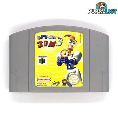 Earthworm Jim 3D [Pre-Owned] (N64) - MPN 42254 - Retro N64 Software