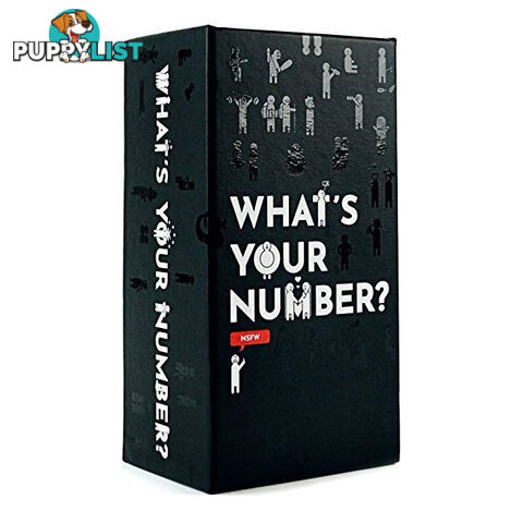 What's Your Number NSFW Edition Card Game - Player Ten Games LLC - Tabletop Board Game GTIN/EAN/UPC: 856732007059