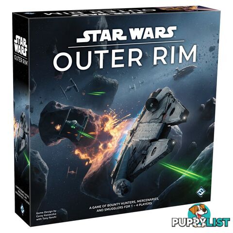 Star Wars: Outer Rim Board Game - Fantasy Flight Games - Tabletop Board Game GTIN/EAN/UPC: 841333109103