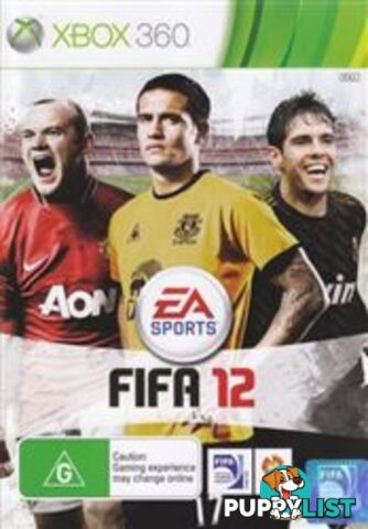 FIFA 12 [Pre-Owned] (Xbox 360) - Electronic Arts - P/O Xbox 360 Software GTIN/EAN/UPC: 5030941104104