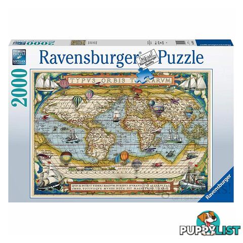 Ravensburger Around the World 2000 Piece Jigsaw Puzzle - Ravensburger - Tabletop Jigsaw Puzzle GTIN/EAN/UPC: 4005556168255