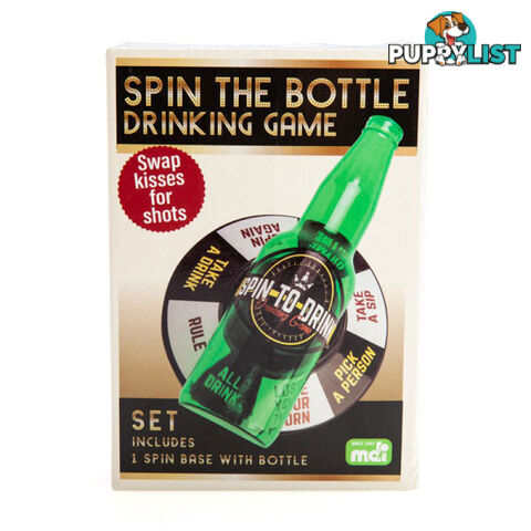 Spin the Bottle Drinking Game - MDI Aus - Tabletop Board Game GTIN/EAN/UPC: 9318051131033