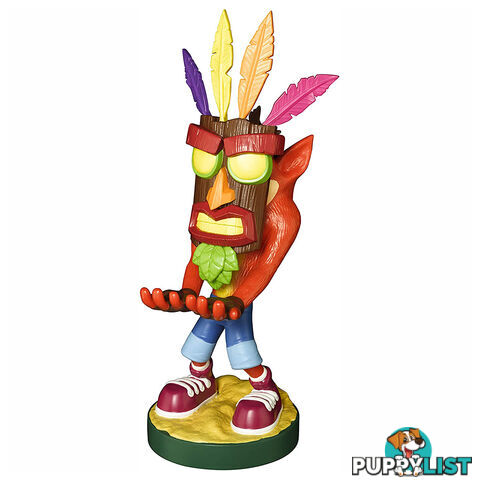 Cable Guys Crash Bandicoot Aku Aku Phone & Controller Holder - Exquisite Gaming - Merch Collectible Figures GTIN/EAN/UPC: 812169030879