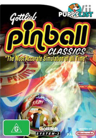 Gottlieb Pinball Classics [Pre-Owned] (Wii) - Funtastic - P/O Wii Software GTIN/EAN/UPC: 5060057025451