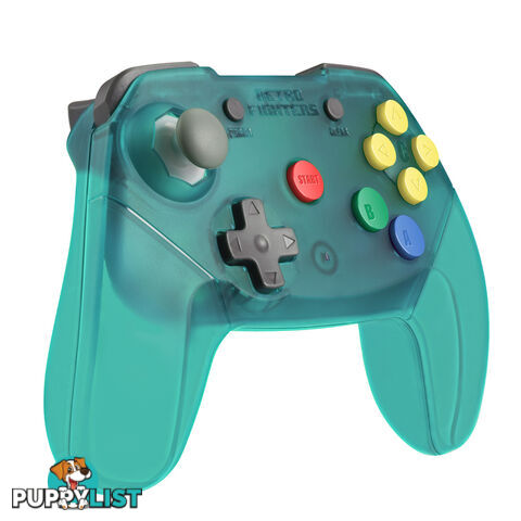 Retro Fighters Brawler64 Wireless Blue Gamepad - Retro Fighters - Retro N64 Accessory GTIN/EAN/UPC: 709750008464