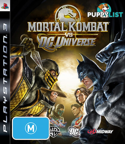 Mortal Kombat vs DC Universe [Pre-Owned] (PS3) - Midway Games - Retro P/O PS3 Software GTIN/EAN/UPC: 5037930110801