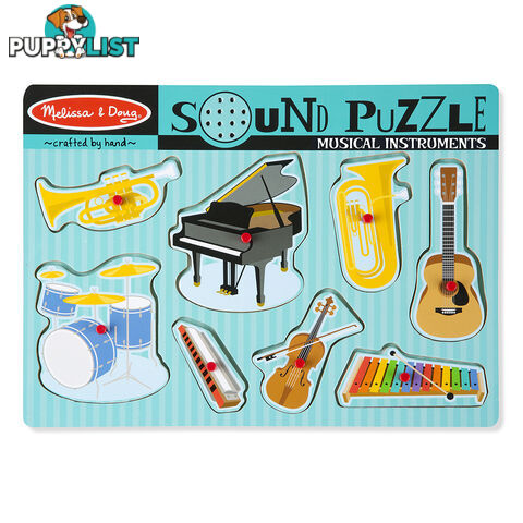 Melissa & Doug Musical Instruments 8 Piece Sound Jigsaw Puzzle - Melissa & Doug - Toys Games & Puzzles GTIN/EAN/UPC: 000772007320