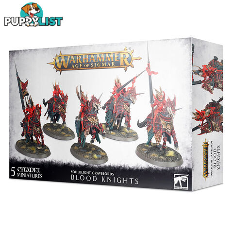 Warhammer: Age of Sigmar Soulblight Blood Knights - Games Workshop - Tabletop Miniatures GTIN/EAN/UPC: 5011921139088