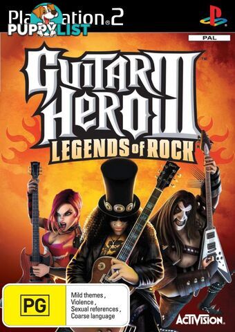 Guitar Hero 3 [Pre-Owned] (PS2) - Retro PS2 Software GTIN/EAN/UPC: 5030917049217