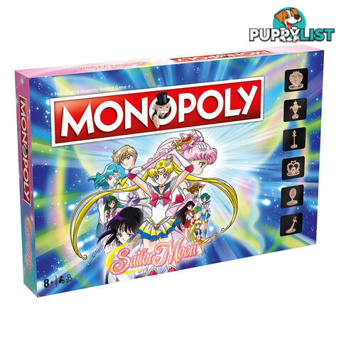 Monopoly: Sailor Moon Board Game - Winning Moves - Tabletop Board Game GTIN/EAN/UPC: 5053410003739