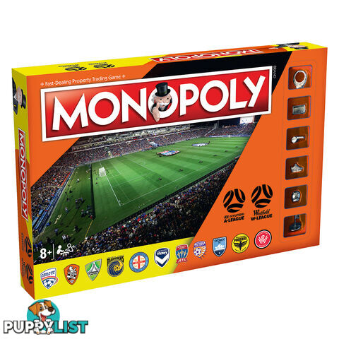 Hyundai A-League Monopoly Board Game - Winning Moves - Tabletop Board Game GTIN/EAN/UPC: 5053410003425