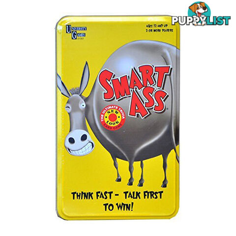 Smart Ass Card Game - University Games UNI01361 - Tabletop Card Game GTIN/EAN/UPC: 794764013610