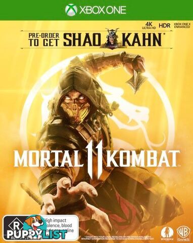 Mortal Kombat 11 [Pre-Owned] (Xbox One) - Warner Bros. Interactive Entertainment - P/O Xbox One Software GTIN/EAN/UPC: 9325336204399