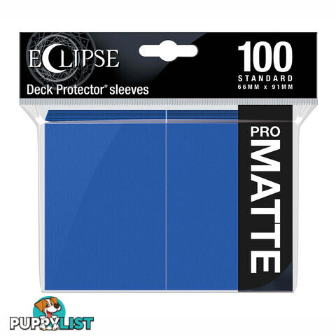 Ultra Pro Eclipse Matte Deck Protectors 100 Pack (Pacific Blue) - Ultra Pro - Tabletop Trading Cards Accessory GTIN/EAN/UPC: 074427156145