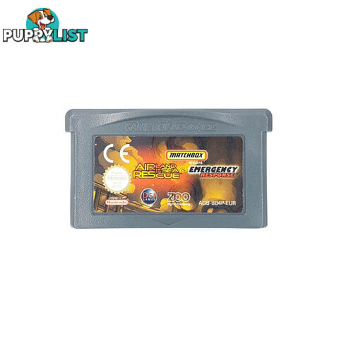 Matchbox Missions: Air, Land & Sea Rescue + Emergency Response [Pre-Owned] (Game Boy Advance) - MPN POGBA007 - Retro Game Boy/GBA