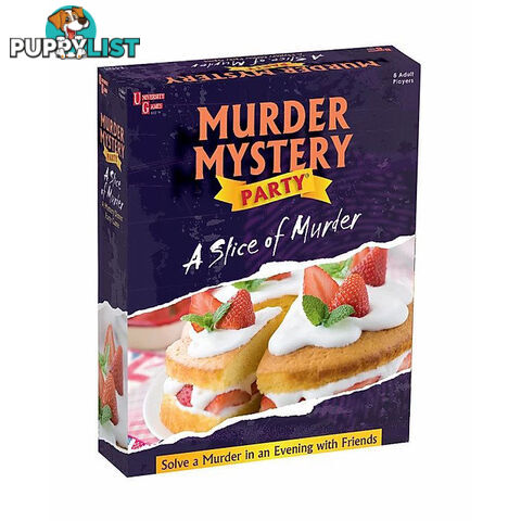 Murder Mystery Party: A Slice of Murder Board Game - University Games - Tabletop Board Game GTIN/EAN/UPC: 023332332199