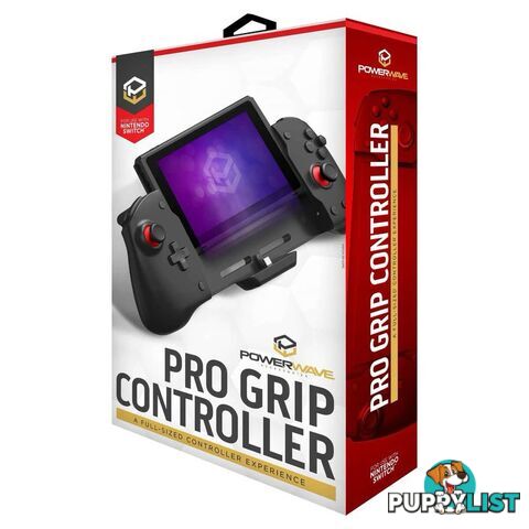 Powerwave Pro Grip Controller for Nintendo Switch - Powerwave - Switch Accessory GTIN/EAN/UPC: 9338176022740