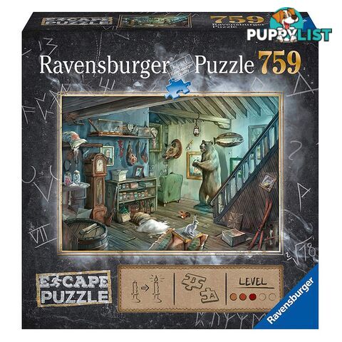 Ravensburger Escape 8 The Forbidden Basement 759 Piece Jigsaw Puzzle - Ravensburger - Tabletop Jigsaw Puzzle GTIN/EAN/UPC: 4005556164356