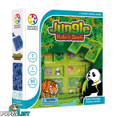 Smart Games Jungle Hide & Seek Puzzle Game - Smart Games - Tabletop Board Game GTIN/EAN/UPC: 5414301518440