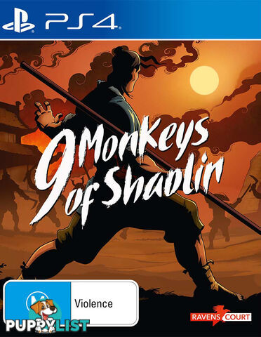 9 Monkeys of Shaolin (PS4) - Ravens Court - PS4 Software GTIN/EAN/UPC: 4020628742614