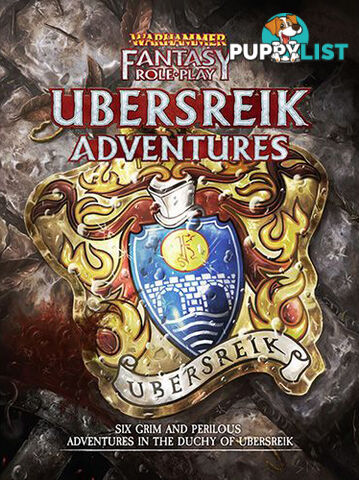 Warhammer: Fantasy Roleplay 4th Edition Ubersreik Adventures - Cubicle Seven - Tabletop Role Playing Game GTIN/EAN/UPC: 9780857443878