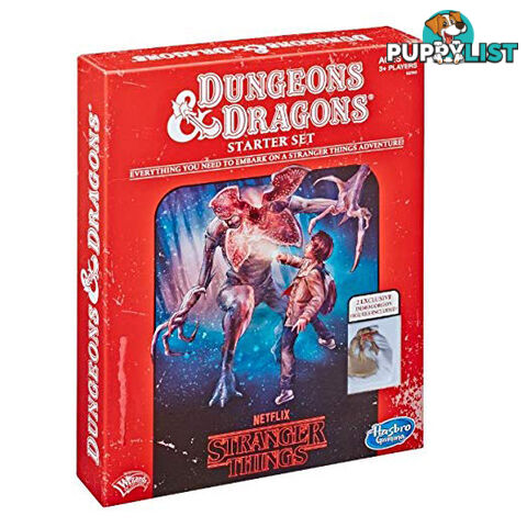 Dungeons & Dragons: Stranger Things Roleplaying Game Starter Set - Hasbro Gaming - Tabletop Role Playing Game GTIN/EAN/UPC: 630509716296