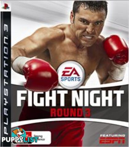 Fight Night Round 3 [Pre-Owned] (PS3) - Electronic Arts - Retro P/O PS3 Software GTIN/EAN/UPC: 5030941052696