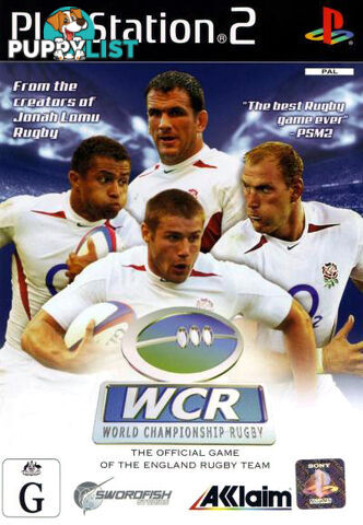 World Championship Rugby [Pre-Owned] (PS2) - Retro PS2 Software GTIN/EAN/UPC: 5039225231901