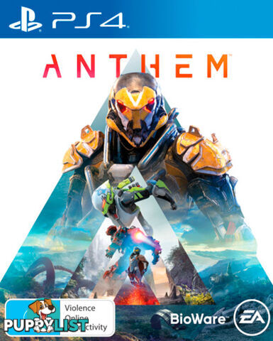 Anthem [Pre-Owned] (PS4) - Electronic Arts - P/O PS4 Software GTIN/EAN/UPC: 5030940121492