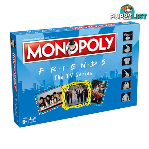 Monopoly: Friends Edition Board Game - Hasbro Gaming - Tabletop Board Game GTIN/EAN/UPC: 5053410003609