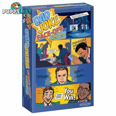 Dad Joke Face Off Second Edition Card Game - Playroom Entertainment - Tabletop Board Game GTIN/EAN/UPC: 803004669019