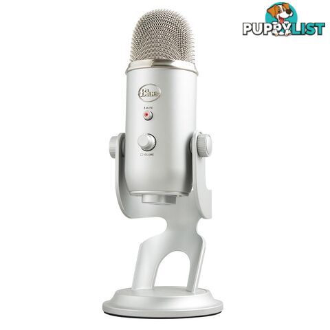 Blue Yeti Silver Professional USB Microphone - Blue - Streaming GTIN/EAN/UPC: 097855160546