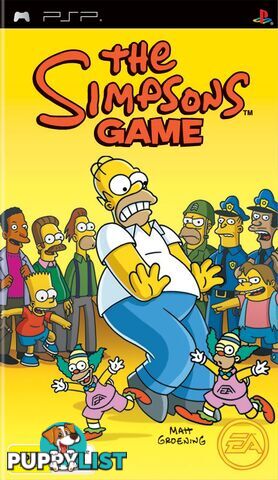 The Simpsons Game [Pre-Owned] (PSP) - Electronic Arts - P/O PSP Software GTIN/EAN/UPC: 5030941059435