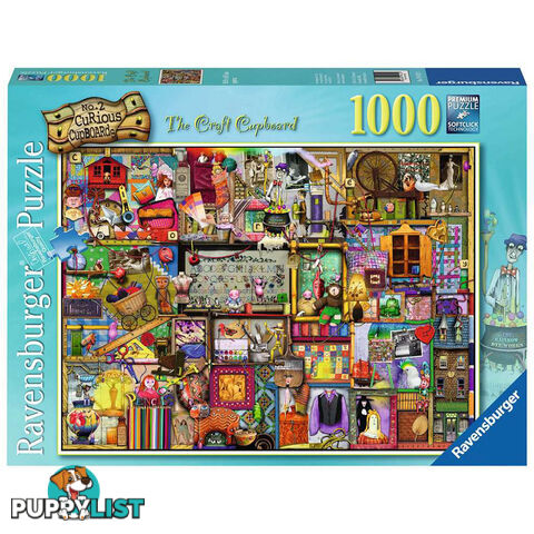 Ravensburger The Craft Cupboard 1000 Piece Jigsaw Puzzle - Ravensburger - Tabletop Jigsaw Puzzle GTIN/EAN/UPC: 4005556194124