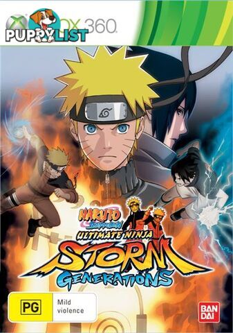 Naruto Shippuden: Ultimate Ninja Storm Generations [Pre-Owned] (Xbox 360) - Bandai Namco Entertainment - P/O Xbox 360 Software GTIN/EAN/UPC: 3391891959476