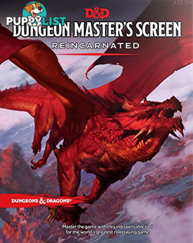 Dungeons & Dragons Dungeon Master's Screen Reincarnated - Wizards of the Coast C36870000 - Tabletop Role Playing Game GTIN/EAN/UPC: 9780786966196