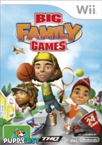 Big Family Games [Pre-Owned] (Wii) - THQ - P/O Wii Software GTIN/EAN/UPC: 4005209120937