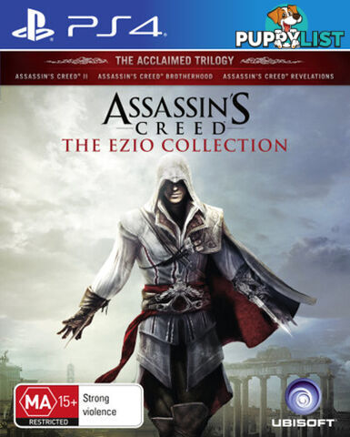 Assassin's Creed The Ezio Collection [Pre-Owned] (PS4) - Ubisoft - P/O PS4 Software GTIN/EAN/UPC: 3307215977347