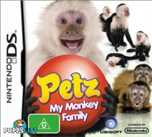 Petz: My Monkey Family [Pre-Owned] (DS) - Ubisoft - P/O DS Software GTIN/EAN/UPC: 3307211607088