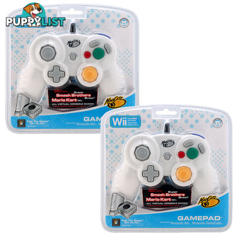 Mad Catz Wii Compatible GameCube Controller Double Pack - Mad Catz - Wii Accessory GTIN/EAN/UPC: 728658556167