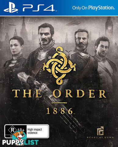 The Order: 1886 (PS4) - Sony Interactive Entertainment - PS4 Software GTIN/EAN/UPC: 711719284291