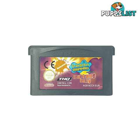 SpongeBob SquarePants and Friends in: Freeze Frame Frenzy [Pre-Owned] (Game Boy Advance) - MPN POGBA224 - Retro Game Boy/GBA